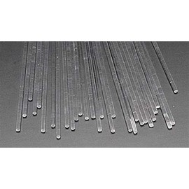 Plastruct AR-4H Clear Rod,1/8" (30), PLS90292
