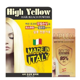 Morris High Yellow Self Bleaching Set 150ml 1ea / 모리스 하이옐로우 셀프 탈색제 세트 150ml 1개