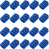 20 Pcs 3Pin 5.08mm Pitch PCB Mount Screw Terminal Block
