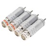 4pcs RCA Plug Silver Plated HIFI Solder RCA Connector Accommodates