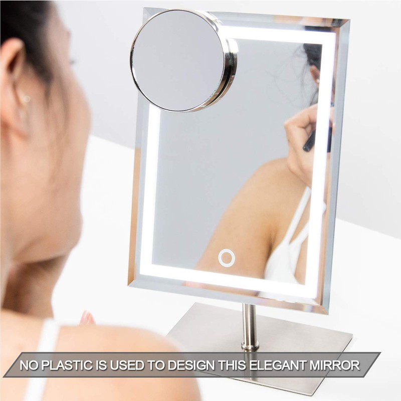 Waneway Lighted Makeup Vanity Mirror with 80 LEDs Lights and