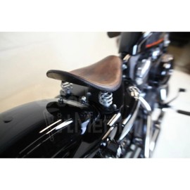 GOODFITMENT Motorcycle Spring Solo Seat For Harley Bobber Chopper Heritage Springer Softail