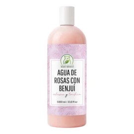Productos Mart Agua de Rosas con Benjuí 1L Tónico Facial Hidratante
