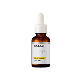 IGA Lab Enrich C Serum, 1.1 oz (30 g), Doctor's Cosmetics, Vitamin C, Facial Serum, Pores, Sensitive Skin, Moisturizing, Sebum, Glossy