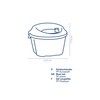 kela Salatschleuder Mailin PP-Kunststoff grau 17,5cm 24,5cmØ 4,4l, 24,5x24,5x17,5 cm