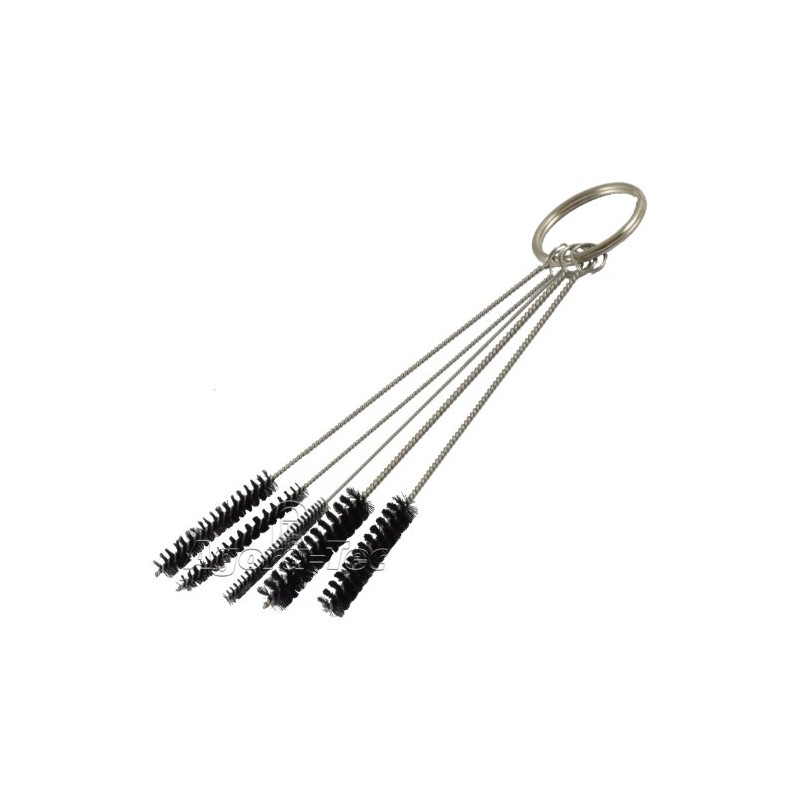 Agora-Tec Airbrush Clean Brush AT-ACB-01, 5 Different Brushes for Cleaning