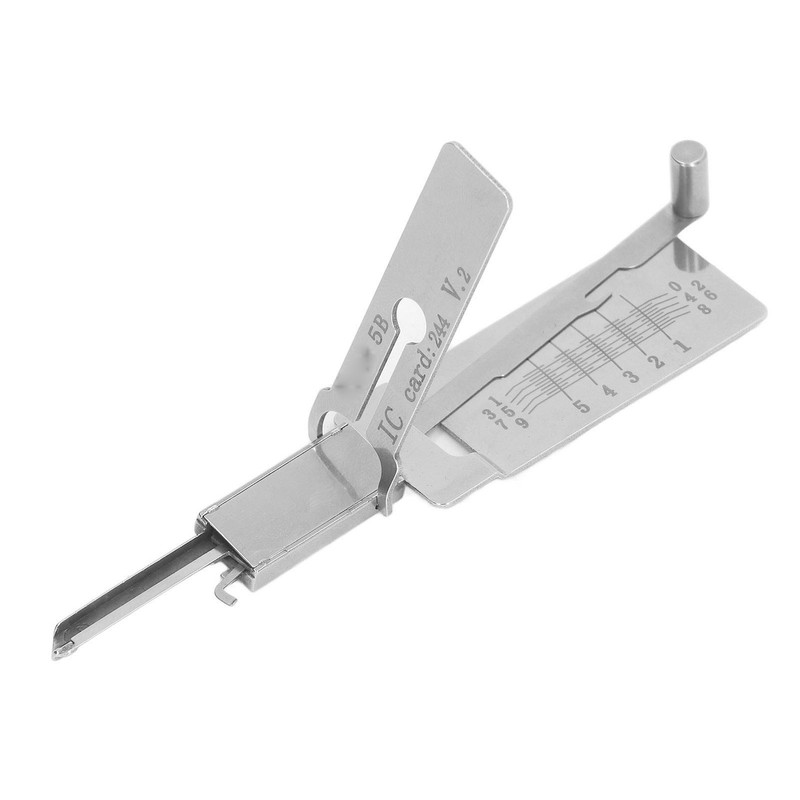 2 in 1 Pick and Hook Tool Stainless Steel Civilian