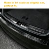 304 Stainless Steel Rear Bumper Protector for 2026-2027 Toyota RAV4