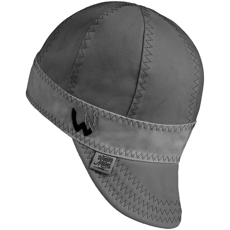 Welder Nation 8 Panel Welding Beanie Cap, 100% Cotton, Duck