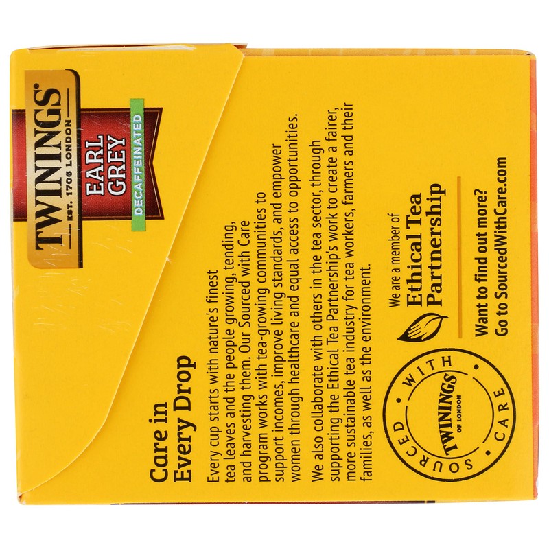 Twinings Earl Grey Decaf Tea, 20 Count
