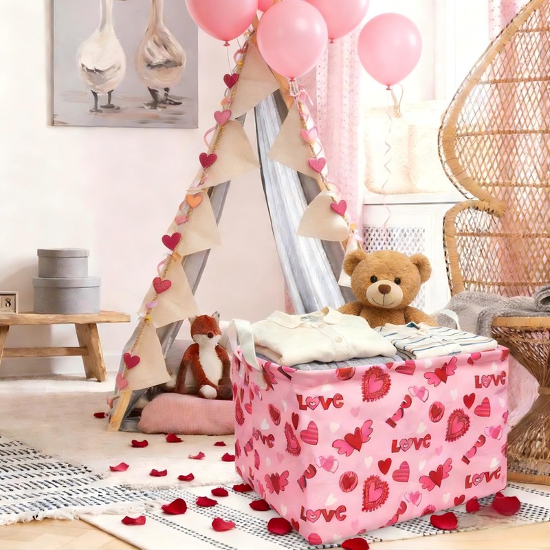 TUZIANAN Valentines Day Baskets for Gifts Empty, Gift Baskets for