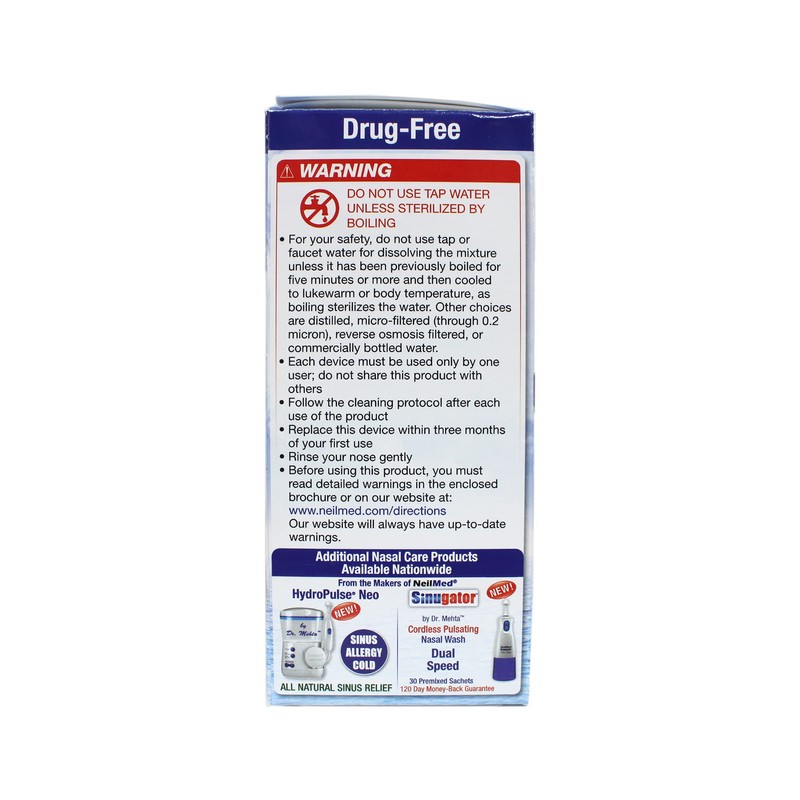 NeilMed Sinus Rinse Premixed Refill Packets 100 ct.