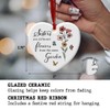 CHOANG Sister Gifts from Sisters - Ceramic Ornaments for Christmas