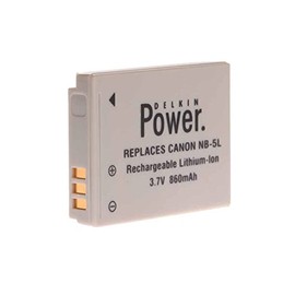 Delkin Devices DD/NB5L Li-Ion 860 mAh Compatible with Canon NB-5L Battery