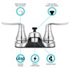 Dura Faucet DF-PL720LH-CP RV Bathroom Faucet with Winged Levers and