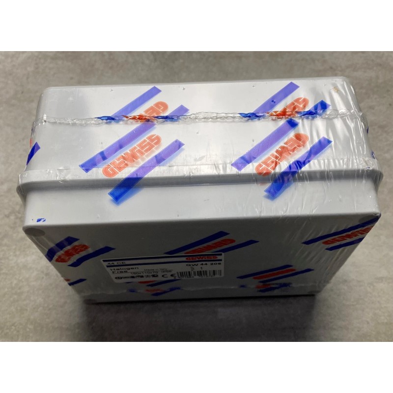 GEWISS GW44206 Junction Box With Plain Screwed LID - IP56