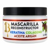 Mascarilla Reconstructor para Cabello Daado con Keratina, Colgeno y Aceite