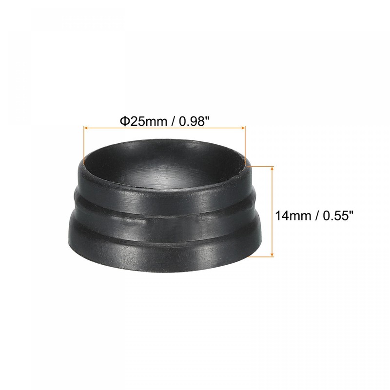sourcing map Ball Stand Holders Displays Base Diameter 2.5cm Black