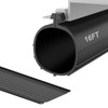 DGSL Garage Door Seals Bottom Rubber,16FT Single Slot Garage Door