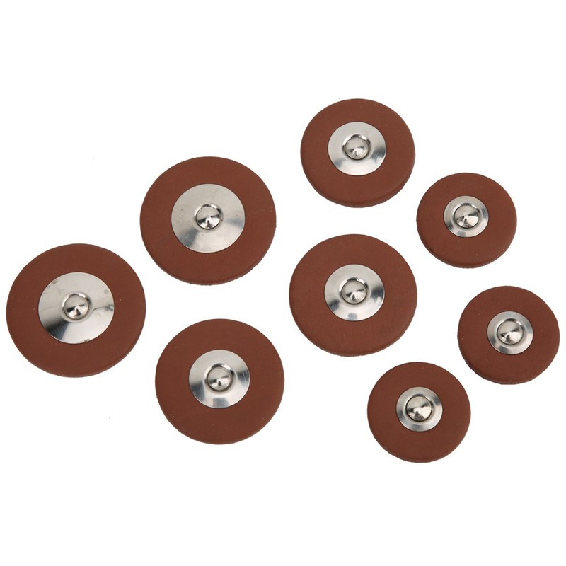 28pcs Multi Size Sax Leather Pads Replacement Set for Soprano