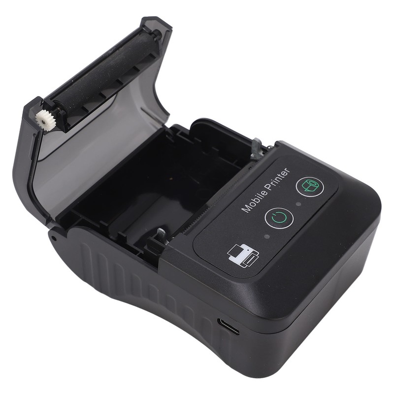 58mm Portable Mini Thermal QR Code Printer 2in Cordless USB