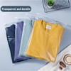 QISF 30 Pcs Reusable Ziplock Bags for Clothes,40x30cm Large Plastic