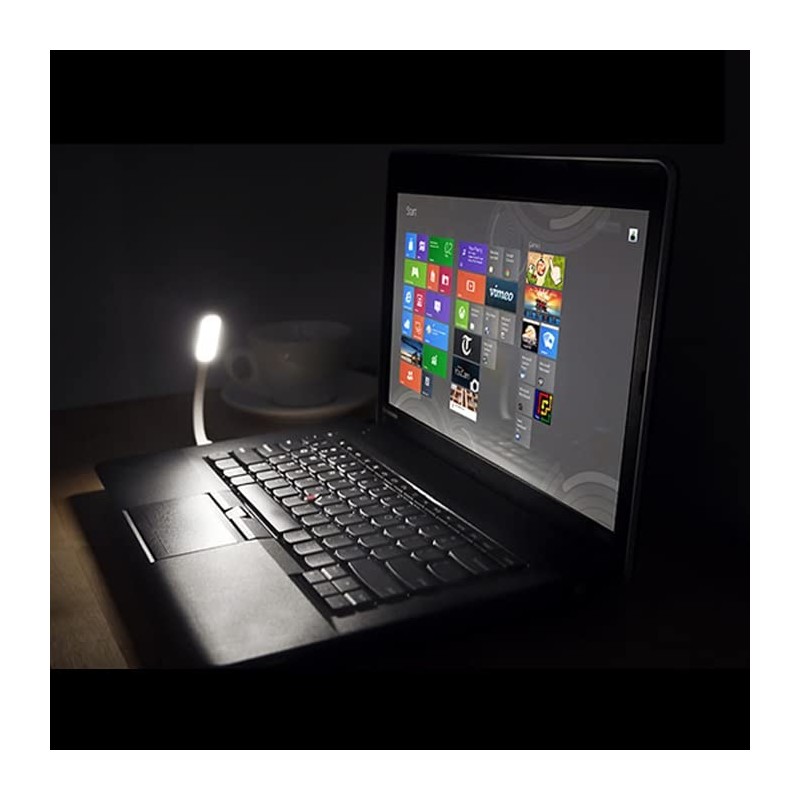 4X USB LED Lamp Light Laptop Computer Desktop Bright White