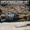 TRINORDIC Camping Sleeping Mat, Air Mattress, Ultralight Inflatable, Foldable, Super