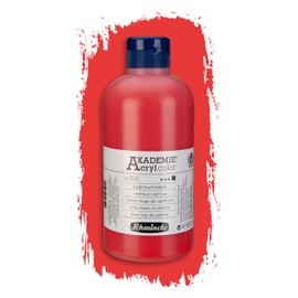 Schmincke - Akademie Acrylic Colour, Cadmium Red Clay 500 ml, 23335028, Fine Artist Acrylic Paint, Brilliant, Highly Lightfast and Cadmium-Free, for Acrylic Painting, Mixed Media