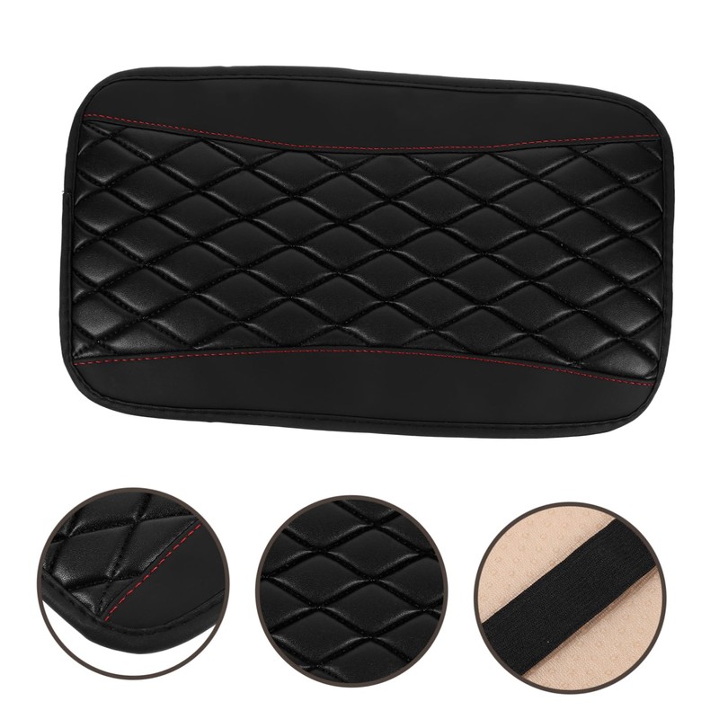 iplusmile Car Center Console Armrest Cover Pu Non- Protective Pad