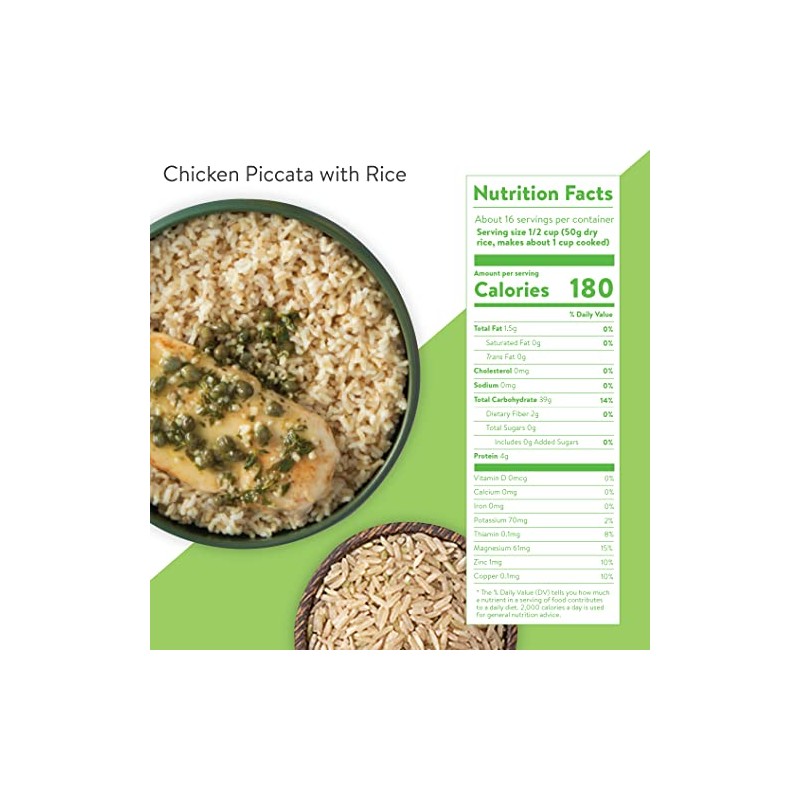 Minute Minute Brown Rice, Instant Brown Rice for Quick Meals,