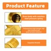 GASHER 1PCS Brass Temperature Pressure Relief Valve with 1/2" NPT