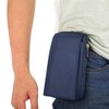 DFVmobile - Multi-Functional Universal Vertical Stripes Pouch Bag Case Zipper