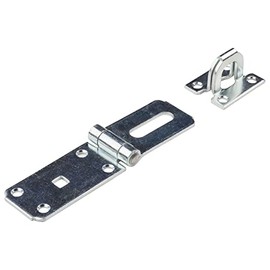 National Hardware N103-176 Extra Heavy Hasp In Zinc Plated, 7-1/4"