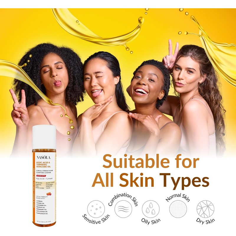 Kojic Acid Turmeric Skincare Bio Pure Oil