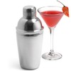 bar@drinkstuff Stainless Steel Cocktail Shaker 0.5 Litre 18oz Cocktail Shaker,