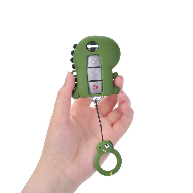 Cute Cartoon car Key Protection Cover, Compatible with Nissan Altima