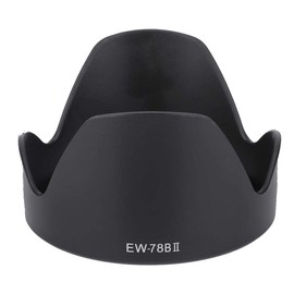 EW-78BII Camera Lens Hood,Portable Plastic Sun Shade,Professional Replacement Lens Hood Shade Accessory for EF 28-135mm f/3.5-5.6 is USM.