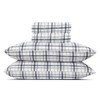 Lodge & Linen Flannel Sheets Queen Size Rich Cotton -High