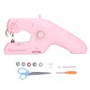 Handheld Sewing Machine Pink Household Small Portable Electric Double Thread