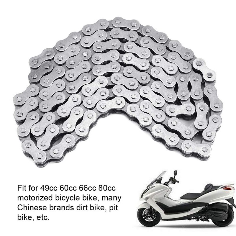80cc Engine Chain, Motorized Bike Kit Replacement Chian Bicycle Chain