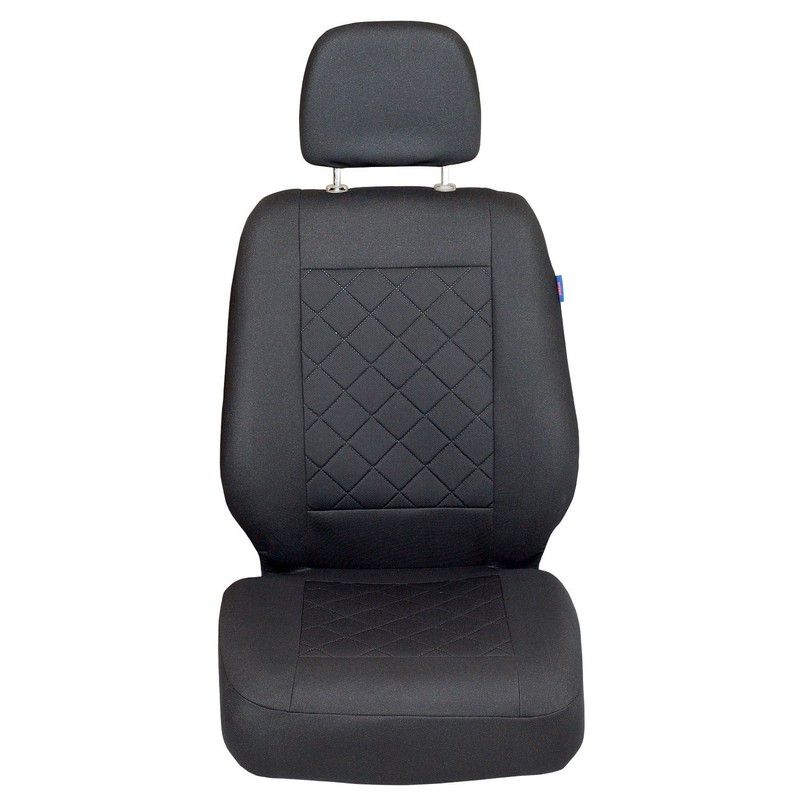 Ducato Driver Seat Cover Seat Cover, Colour: Premium Black, Pressed