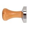 Coffee Tamper Stainless Steel Flat Bottom Tamping Tool Coffee Hand