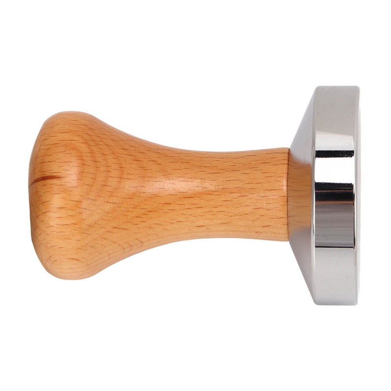 Coffee Tamper Stainless Steel Flat Bottom Tamping Tool Coffee Hand