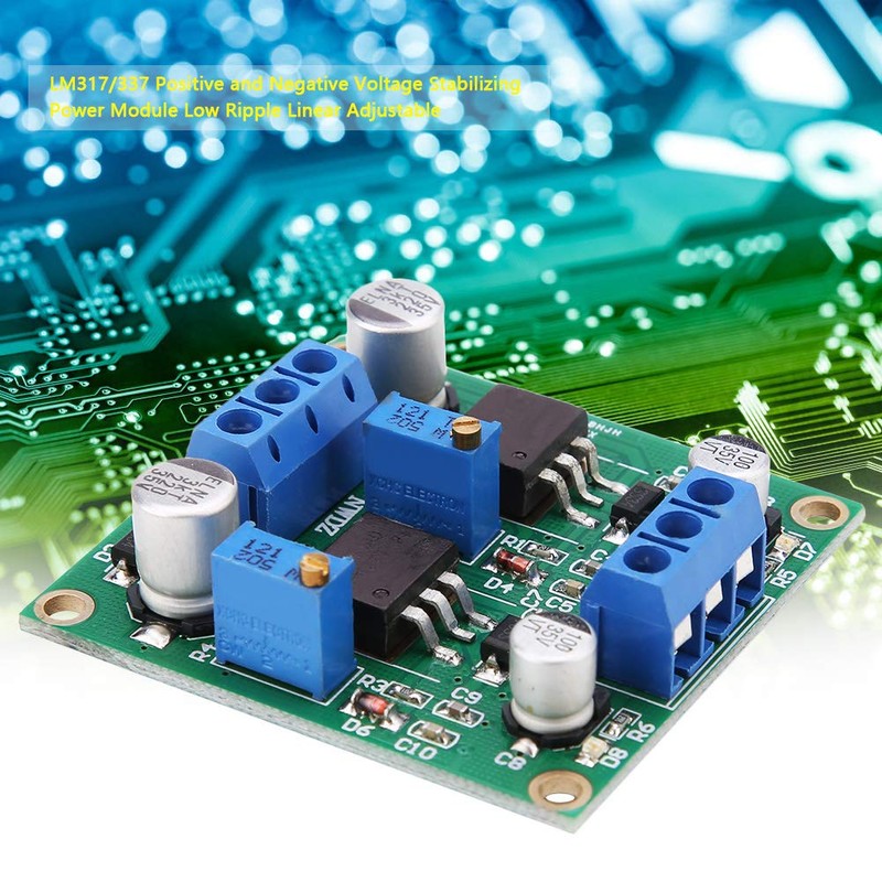 Lm317/337 Positive And Negative Voltage Regulator, Voltage Stabilizing Power Supply