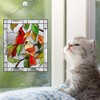 Bird Suncatcher Stained Window Hanging Ornaments Bird Pendant for Windows
