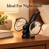 Elegant Side-Face Glasses Holder – Decorative Eyeglass Stand for Desk,