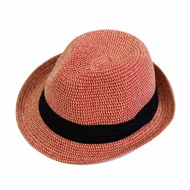 EdgeCity Men’s Straw Hat, Foldable, Large Size. -