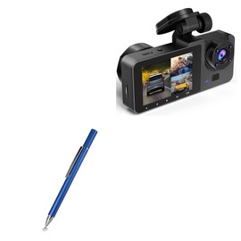 BoxWave Stylus Pen Compatible with EMRSTORES-Y15 Dash cam (2 in) - FineTouch Capacitive Stylus, Super Precise Stylus Pen - Lunar Blue