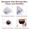 Hexagon Flat Top Kabuki Foundation Brush with Protective Case for